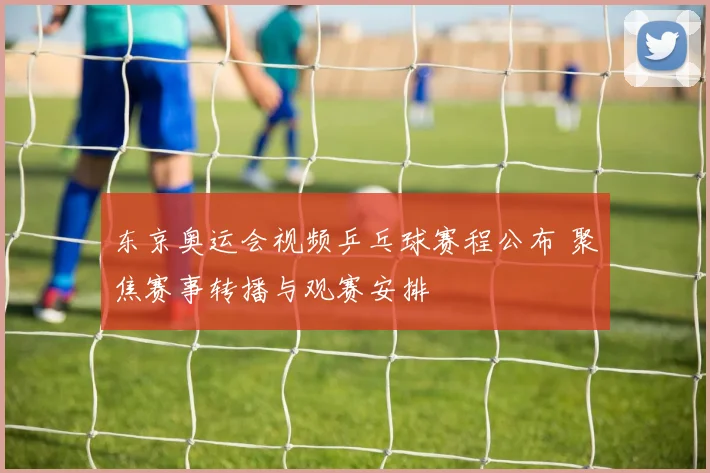 东京奥运会视频乒乓球赛程公布 聚焦赛事转播与观赛安排
